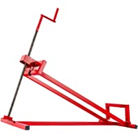 Los mejores  - AREBOS Elevador de Tractor Dispositivo de elevación | 400 kg | Rojo | Ángulo de inclinación: 45°